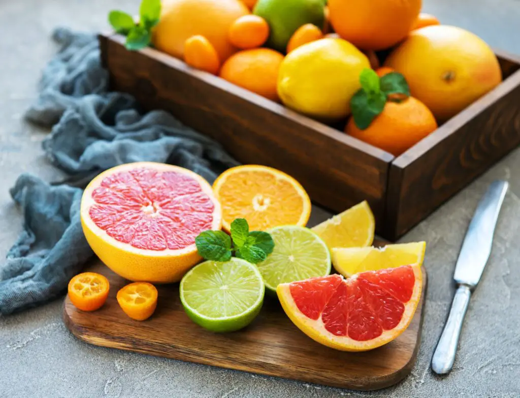 citrus fresh fruits