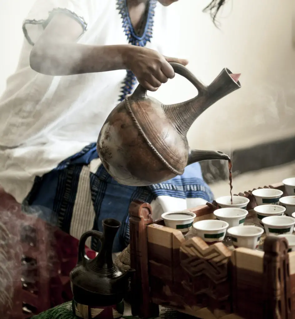 Ethiopian coffee ceremony, where coffee originated ?