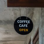 Outdoor Coffee shop sign